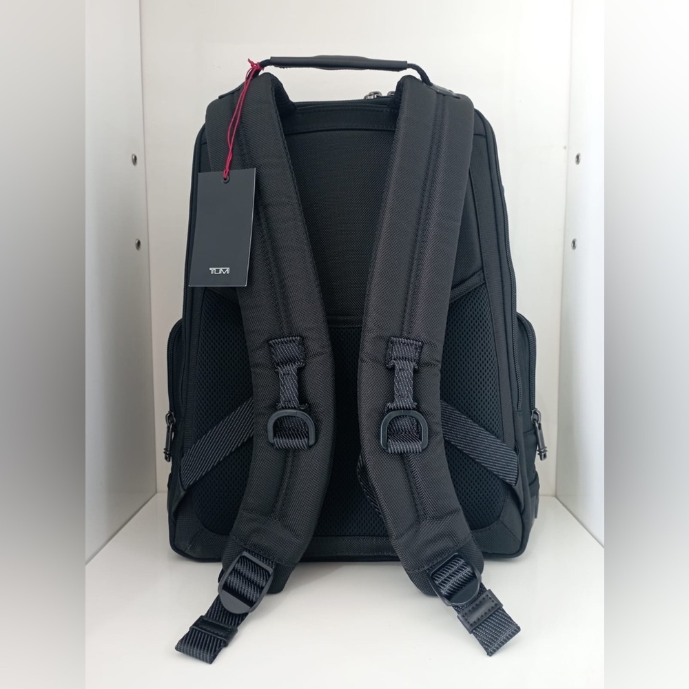 NWT TUMI Parrish Backpack Dark Gray Blue - Picture 3 of 6